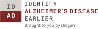 Identify Alzheimer's disease earlier, brought to you by Biogen